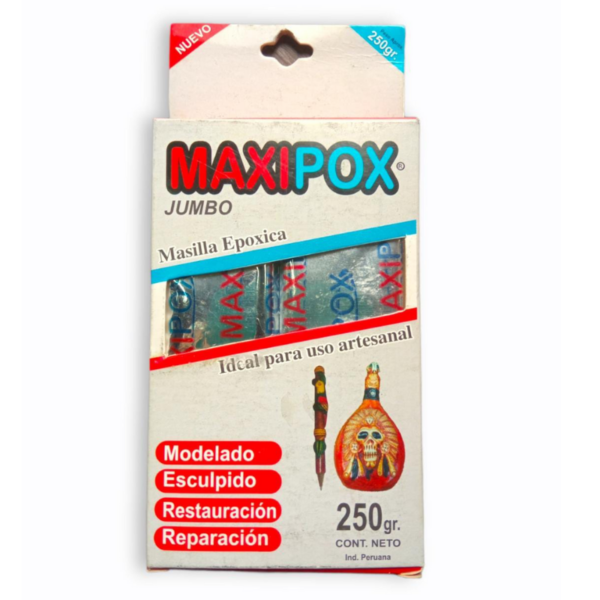 Masilla Epóxica MAXIPOX 250 grs-silika