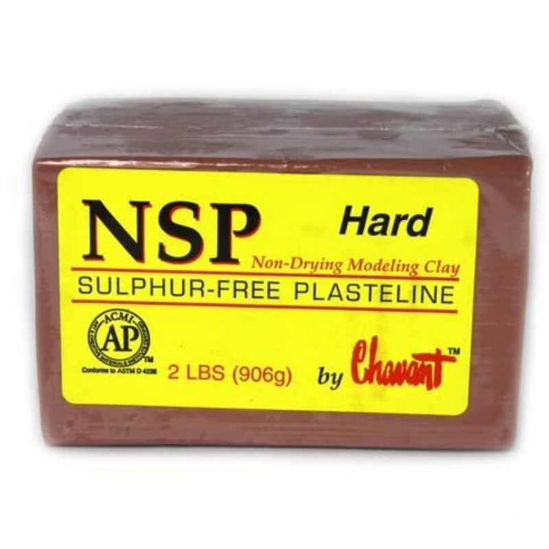 Plastilina Chavant NSP Hard Terracota-silika