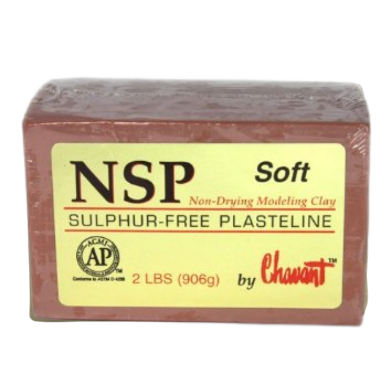 Plastilina Chavant NSP Soft Terracota-silika