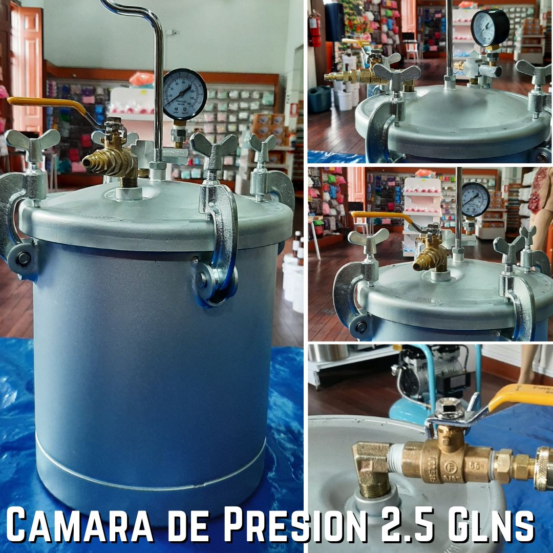 Camara de Presion 2.5 glns. Ready