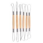 Devastadores Madera Mango CORTO Set 6Pzs
