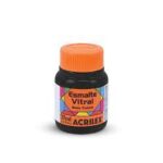 Pigmento Esmalte Vitral Negro 37 ml 