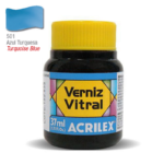 Pigmento Traslucido Acrilex Azul Turquesa 37 ml