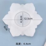V8 Molde Resina - Molde de silicona de flor de loto
