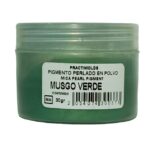 Pigmento Perlado en Polvo Musgo Verde 30Gr
