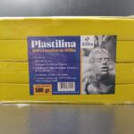 Plastilina P/Escultura color Amarillo marca Silika 500gr