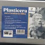 Plasticera Gris  para Esculturas Silika 500gr